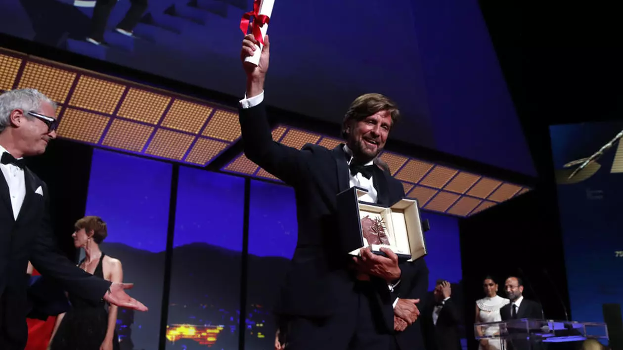Câștigătorii Festivalului de Film de la Cannes. Palme d'Or, câștigat de regizorul suedez Ruben Östlund. Niciun premiu pentru Cristian Mungiu