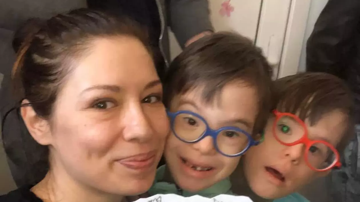 Cristina Bălan și-a retras băieții de la școală