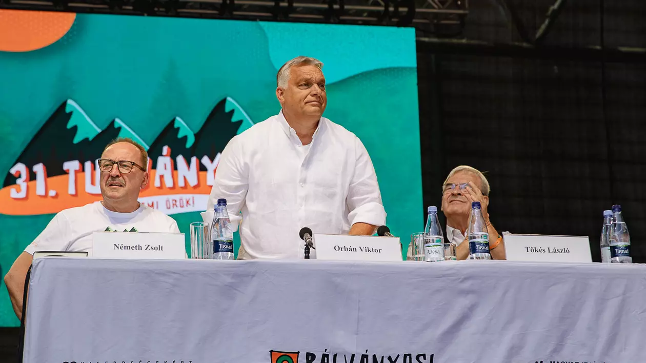 Orbán Viktor előadása a XXXI. Bálványosi Nyári Szabadegyetem és Diáktáborban
