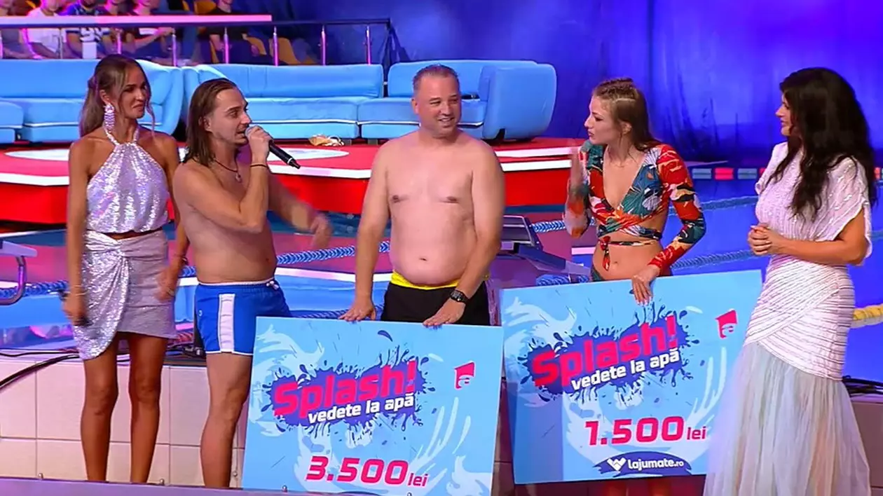 Codruța Filip și Piticu s-au calificat în finala săptămânii „Splash! Vedete la apă”. Ce se va întâmpla în ediția din această seară