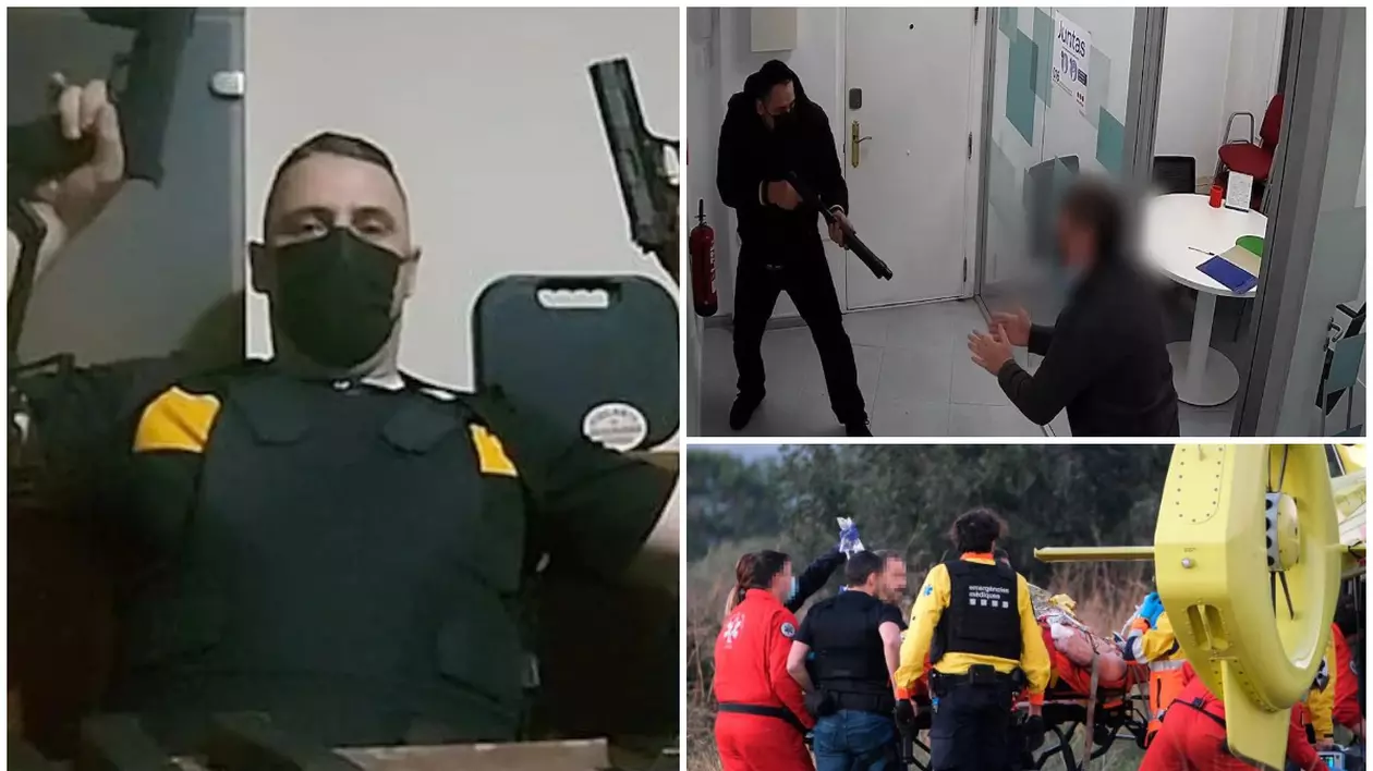 Marian Eugen Sabău va fi eutanasiat pe 23 august, în Spania. Românul și-a împușcat trei foști colegi și doi polițiști, înainte de a fi rănit grav