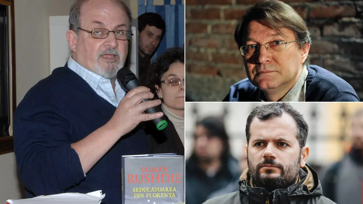 Scriitorii români reacționează după atacul asupra lui Salman Rushdie: „Șoc. Oroare. Un atentat cumplit”