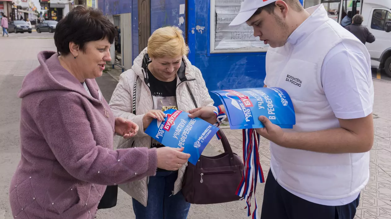În teritoriile ucrainene ocupate de forțele Moscovei încep astăzi referendumurile pentru anexarea la Rusia