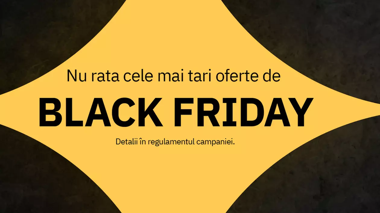 Black Friday 2022 la Altex şi Media Galaxy a început azi, 27 octombrie - Imagina campaniei Black Friday 2022 la Altex