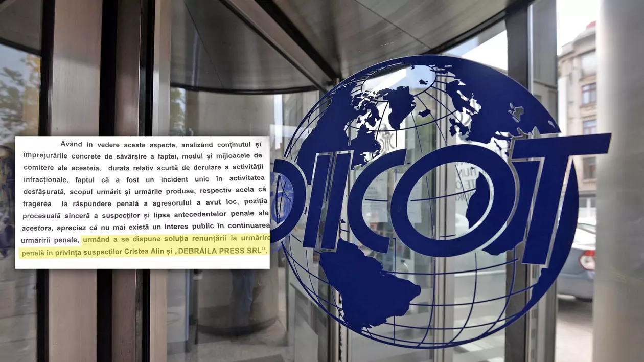 După ce a blocat activitatea unei redacții din Brăila, DIICOT renunță la urmărirea penală, recunoscând că publicarea articolului a dus la arestarea unui agresor