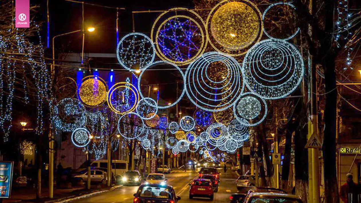 Constanța va cheltui 3 milioane de lei pe beculețele de Crăciun. În Brașov și Timișoara, iluminatul festiv va fi de șase ori mai ieftin