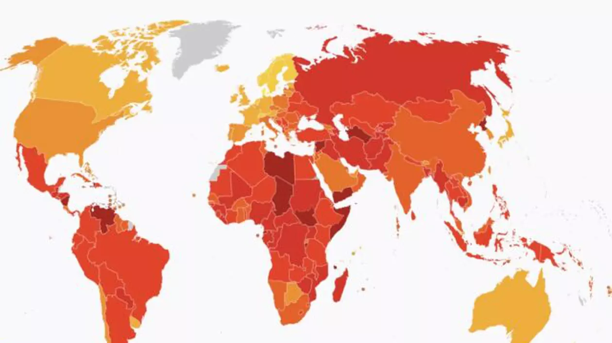 Ungaria, considerată cea mai coruptă țară din UE, potrivit Transparency International. România și Bulgaria completează topul