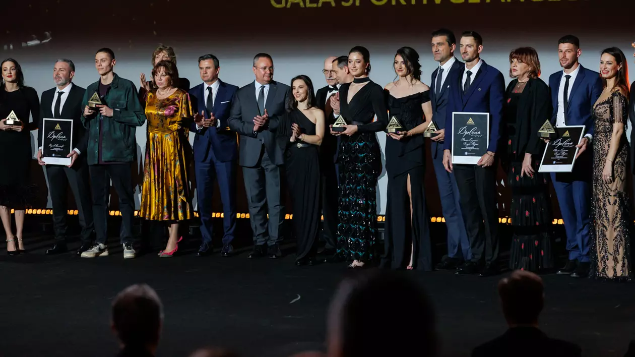 David Popovici și Simona Radiș, desemnați sportivii anului 2022 în cadrul galei organizate de Ministerul Sportului. FOTO
