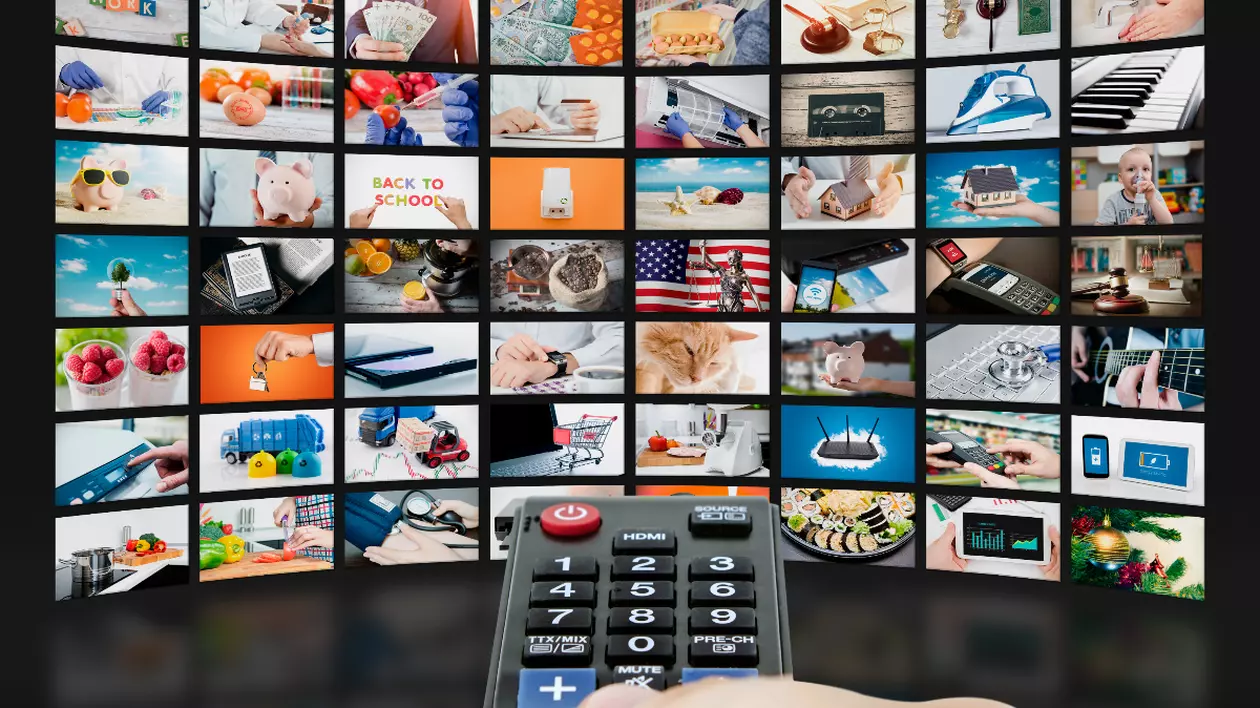 Tot ce contează pentru români se regăsește în reclamele TV: medicamentele, mâncarea, shoppingul și pariurile sportive