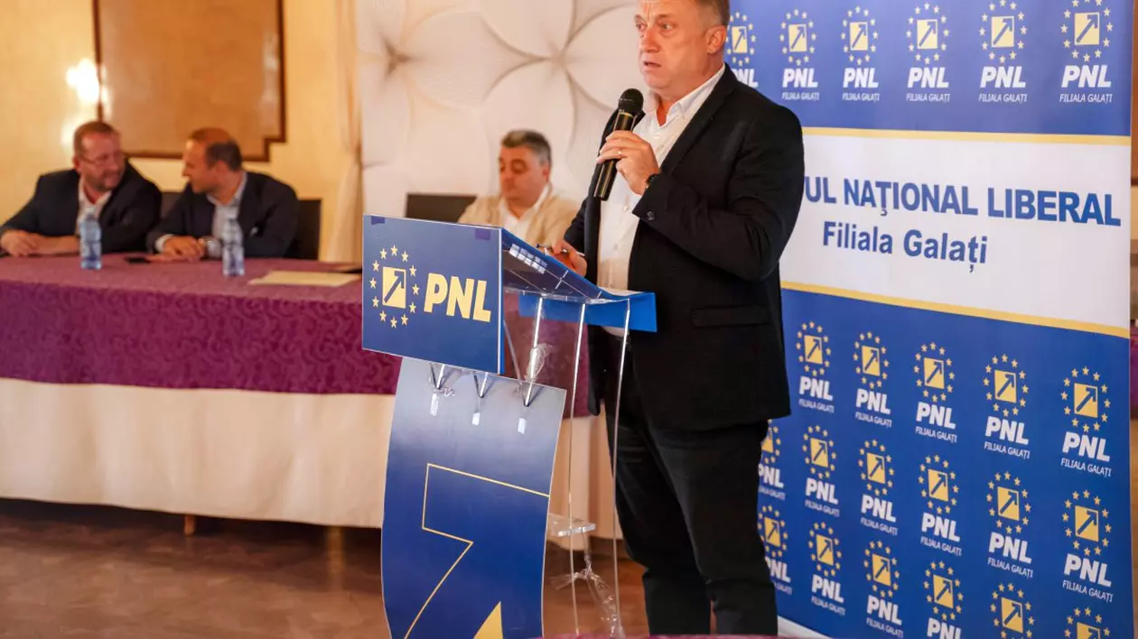 Aurelian Păduraru, membru PNL Galați. Foto: Facebook