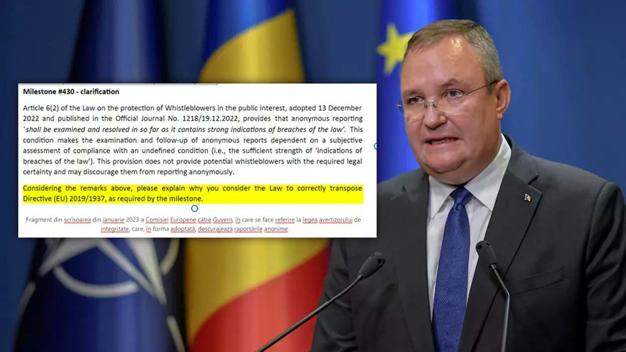 Scrisoarea Comisiei Europene pentru a debloca banii din PNRR: 23 de jaloane pe care i se cer explicații Guvernului Ciucă