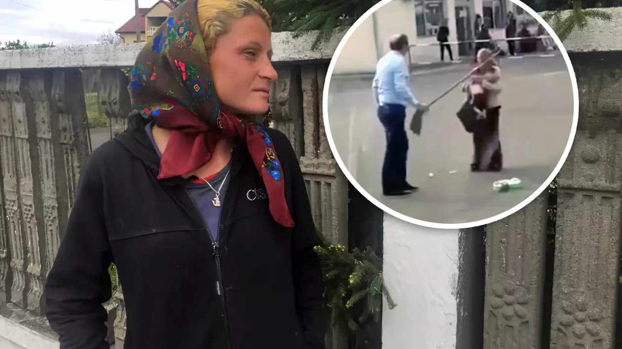 Femeia bătută cu coada de la mop de un șofer de microbuz, în timp ce își ținea bebelușul în brațe, condamnată definitiv pentru că a tulburat liniștea publică