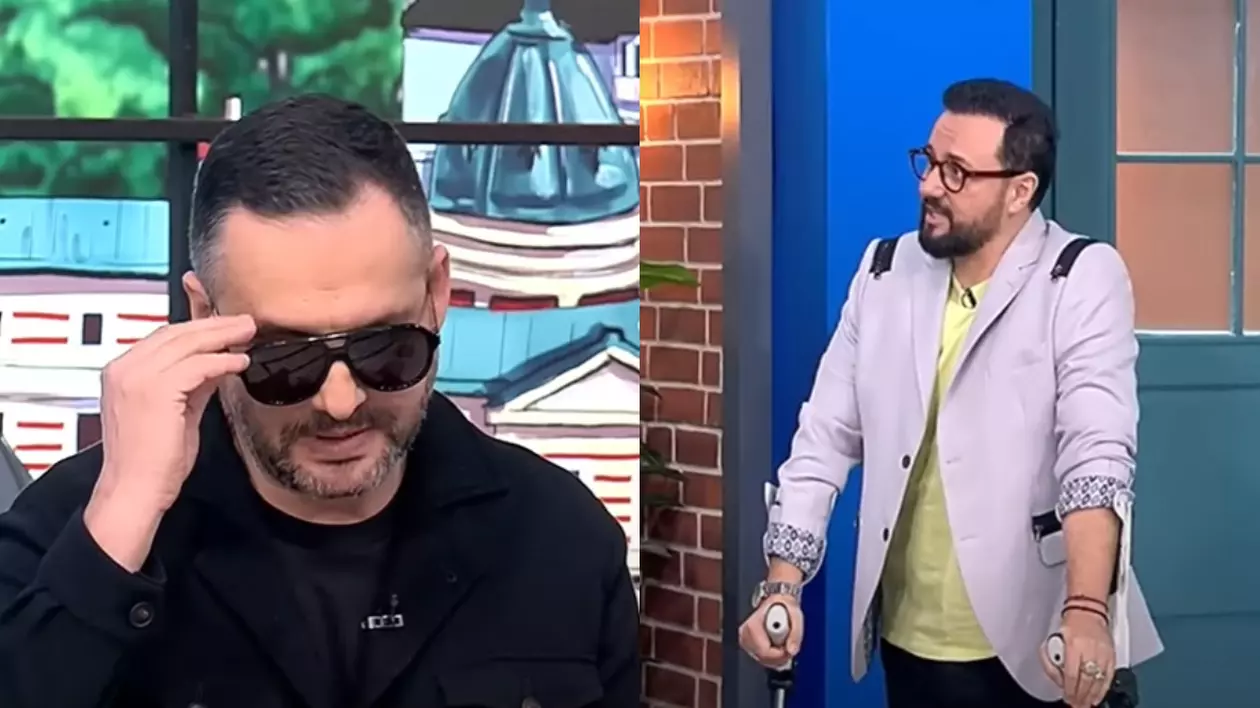 Mădălin Ionescu și Cătălin Măruță, schimb de replici la TV, în direct: „S-ar putea să ajungi ca mine, în cârje”. Se băteau în audiențe acum ani de zile