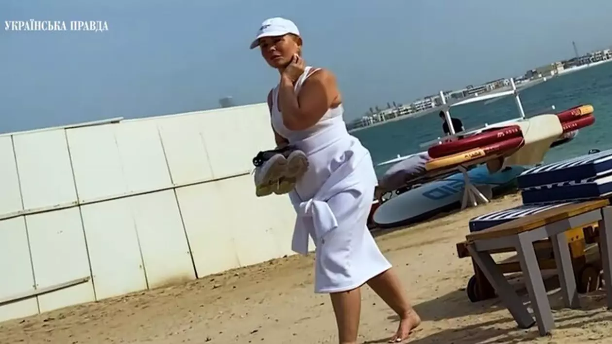 Iulia Timoșenko, deputat și fost premier ucrainean, pe plajă în Dubai, în plin război cu Rusia: „Mi s-a făcut dor de nepoți”