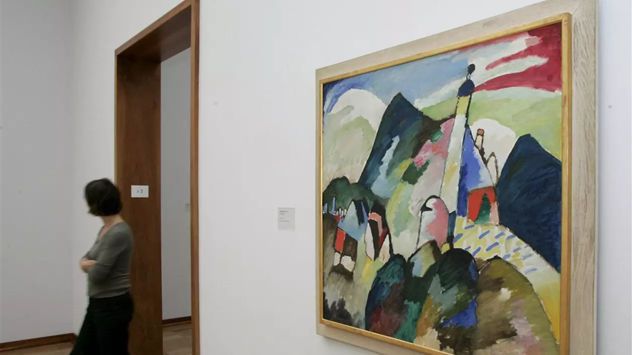 O operă a pictorului Vasili Kandinski, vândută pentru aproape 42 de milioane de euro la licitație