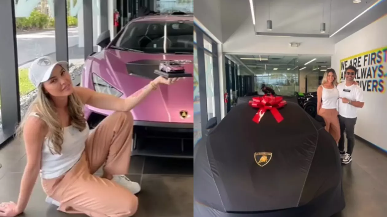 Alina Vidican a primit o mașină de sute de mii de dolari de la soțul milionar: „Ești universul meu”. A împlinit 39 de ani