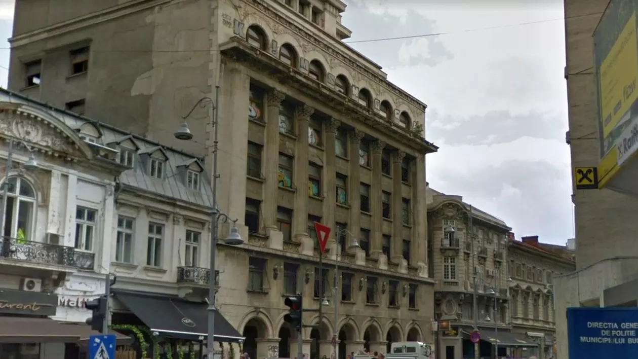 Blocul Rosenthal din Calea Victoriei. Foto: Google Maps