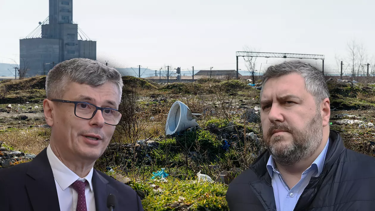 INVESTIGAȚIE. Asta-i fabrica de armament promisă! Ministrul Virgil Popescu și cercetatul pentru corupție Gabriel Țuțu au făcut campanie electorală pentru PNL cu o groapă de gunoi