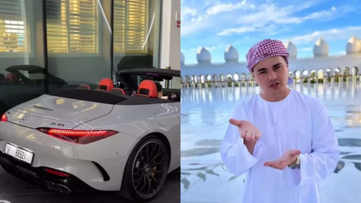 Imagini din vacanța de lux a lui Selly în Emiratele Arabe. S-a cazat la un hotel de cinci stele și conduce o mașină de peste 200.000 de euro