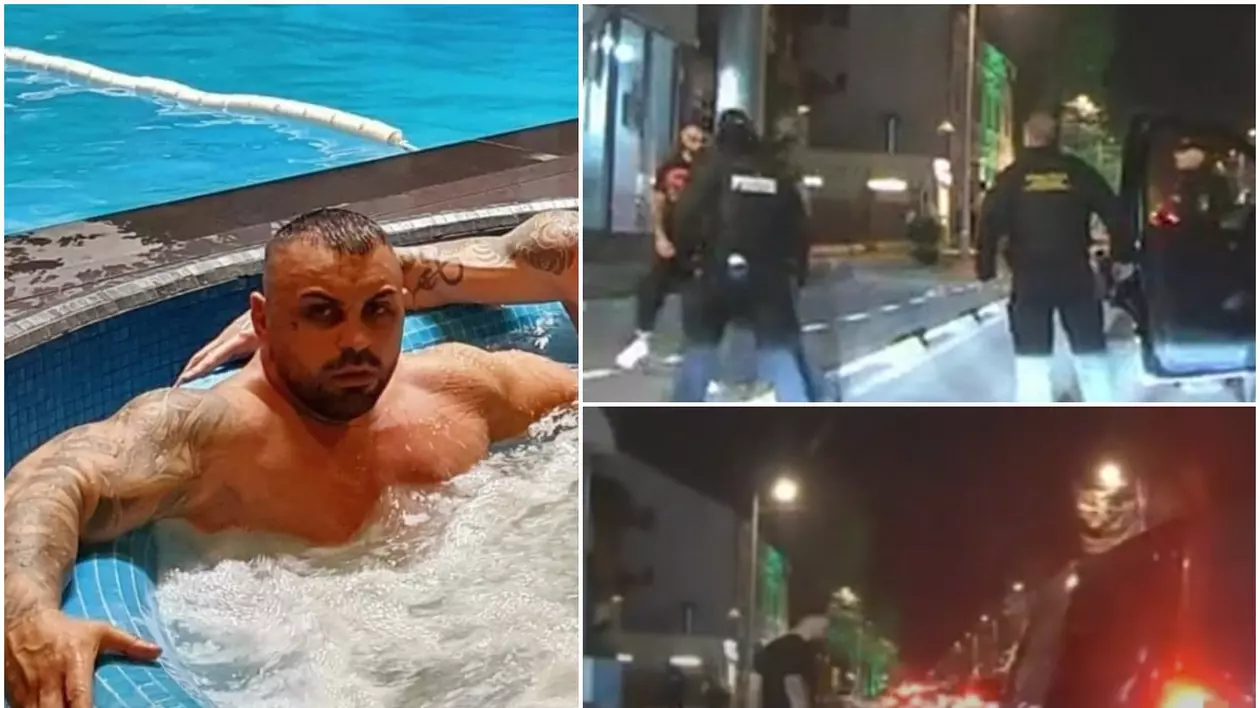 Valentino, un interlop violent, e bărbatul din Constanța care a vrut să agreseze un șofer și s-a trezit că din mașina acestuia coboară mascații
