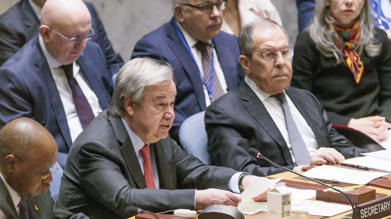 Rusia, criticată la ONU în ședința prezidată de Serghei Lavrov: „Provoacă suferință și devastare masivă țării și poporului său”