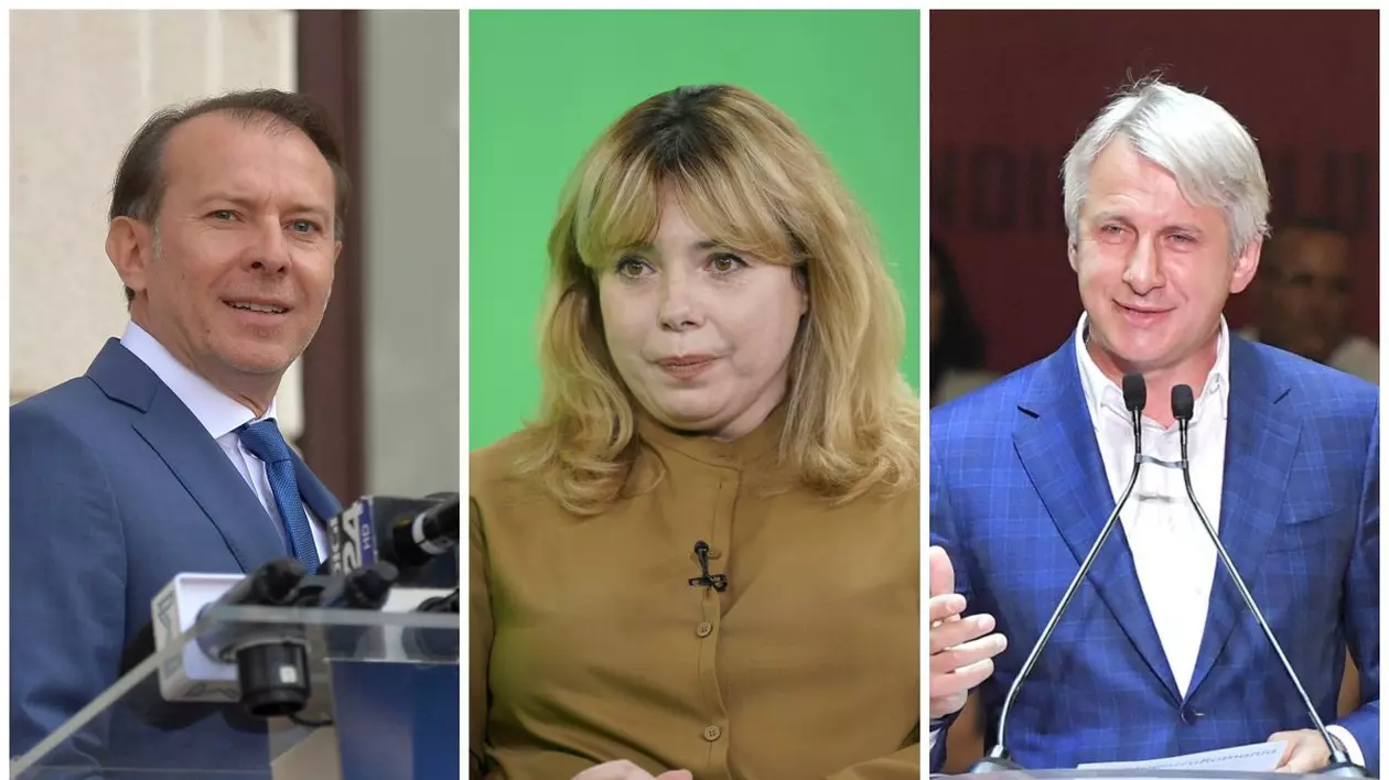 Florin Cîțu, Anca Dragu și Eugen Teodorovici