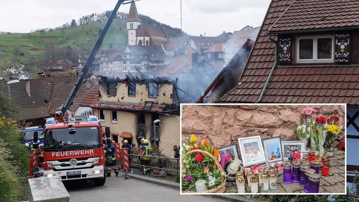 Mărturia celor doi părinți români care și-au pierdut trei din cei șase copii într-un incendiu, în Germania. Fiica lor de un an a fost salvată de fratele ei adolescent