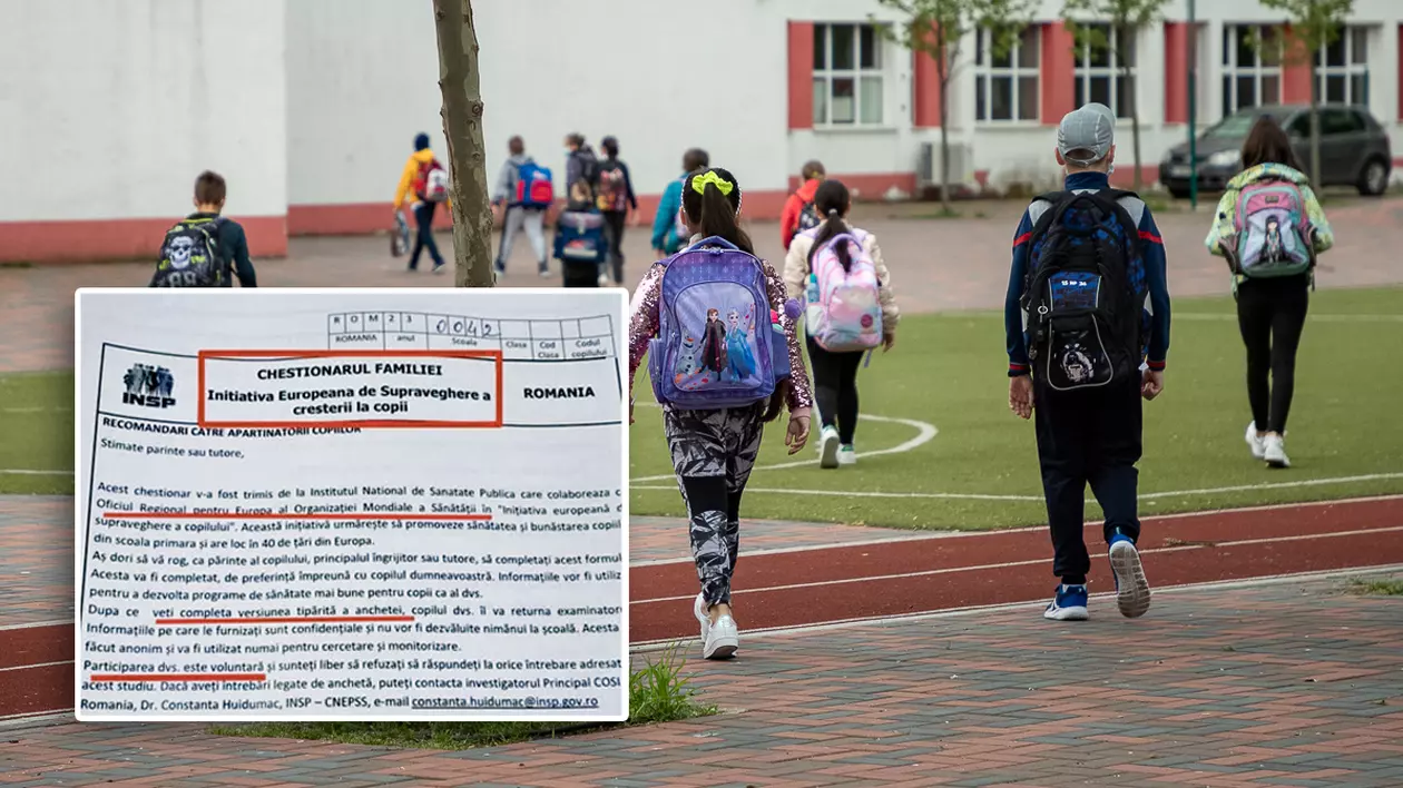 Chestionarul sanitar care a speriat părinții că li se fură copiii. Ministerul Familiei se delimitează, INSP acuză un fake news
