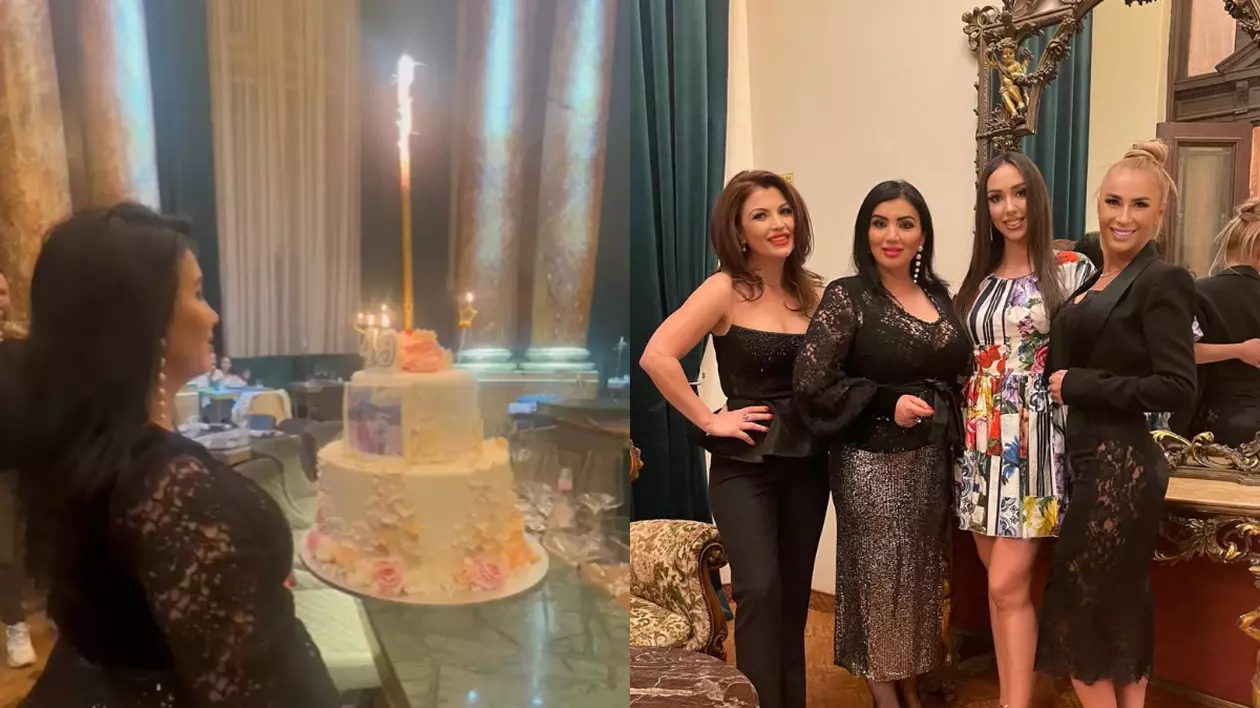 Petrecerea de lux a Adrianei Bahmuțeanu. A împlinit 49 de ani, iar Anamaria Prodan a sărbătorit-o în restaurantul iubitului