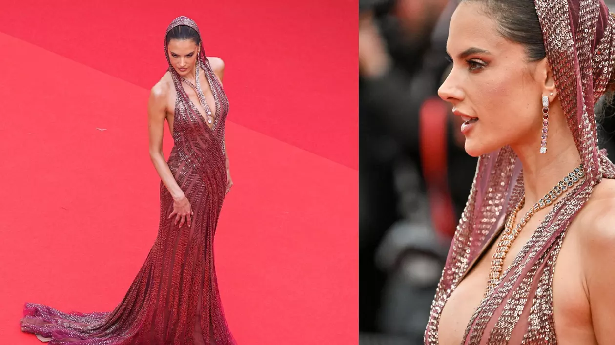 A comis-o la Cannes 2023. Fotomodelul a purtat o rochie mult prea decoltată pe covorul roșu