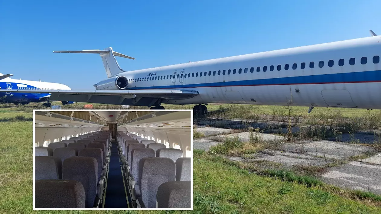 ANAF încearcă să vândă un avion de pasageri cu 155 de locuri la prețul unui Jeep