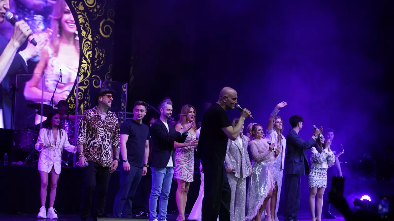 Ce s-a întâmplat la concertul lui Damian Drăghici. Artistul a sărbătorit 40 de ani de activitate