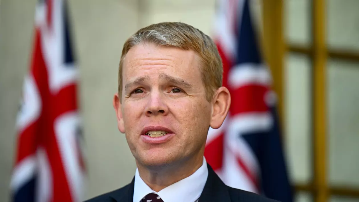 Chris Hipkins, premierul Noii Zeelande. Foto: Hepta