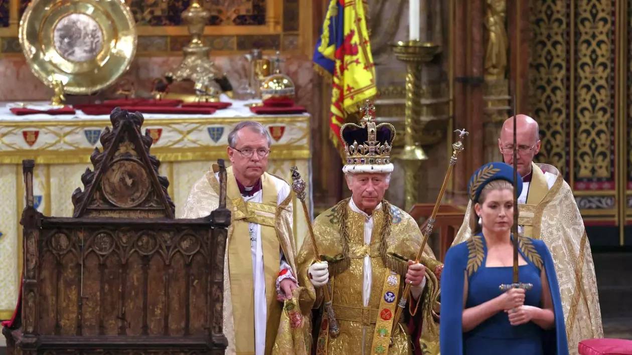 Încoronarea regelui Charles în Westminster Abbey, pe 6 mai 2023. Foto: Profimedia