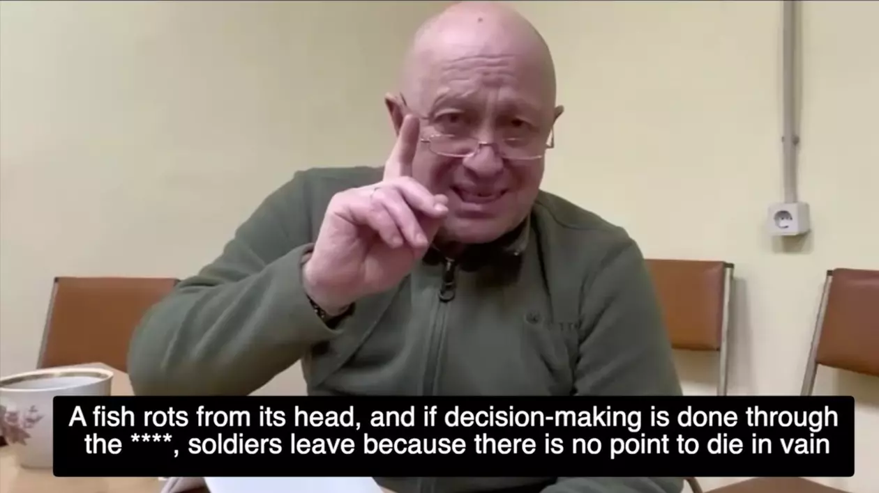 Evgheni Prigojin își reia atacurile acide la adresa conducerii militare a Rusiei, invocând „un bunic fericit" care s-ar putea dovedi „complet aiurit"