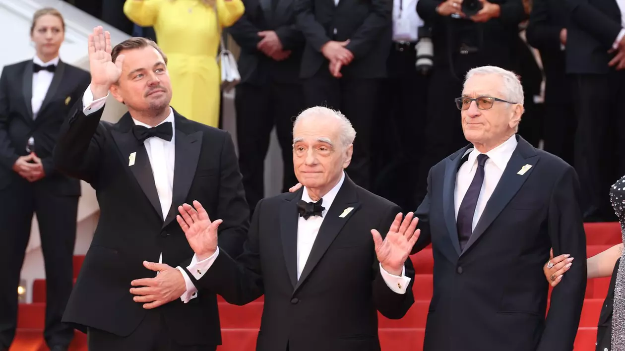 EVENIMENT: Martin Scorsese, revenire istorică la Cannes - i-a reunit pe De Niro și DiCaprio. Cum e filmul al cărui trailer a strâns 5 milioane de vizualizări în două zile