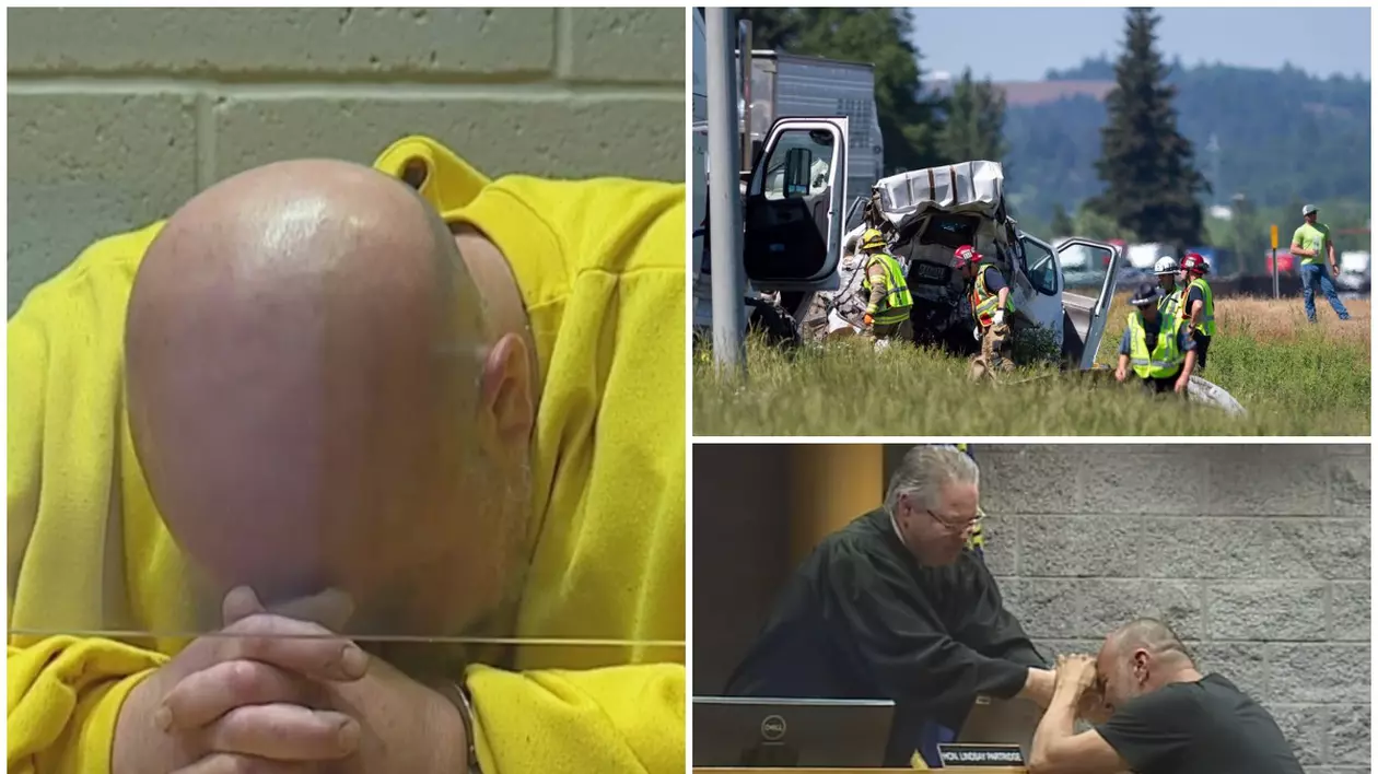 Șapte morți într-un accident provocat de un șofer de TIR care mai fusese arestat de 17 ori și condamnat de 9 ori, în Statele Unite