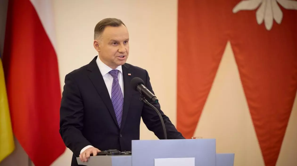 Președintele Poloniei, Andrzej Duda. Foto: Hepta