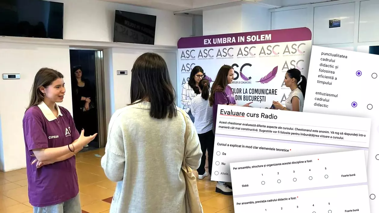 FACULTATEA-PROBLEMĂ. Sistemul prin care studenții își evaluează profesorii e un eșec. La profesori nici măcar nu ajung rezultatele, nu știu ce cred studenții despre munca lor