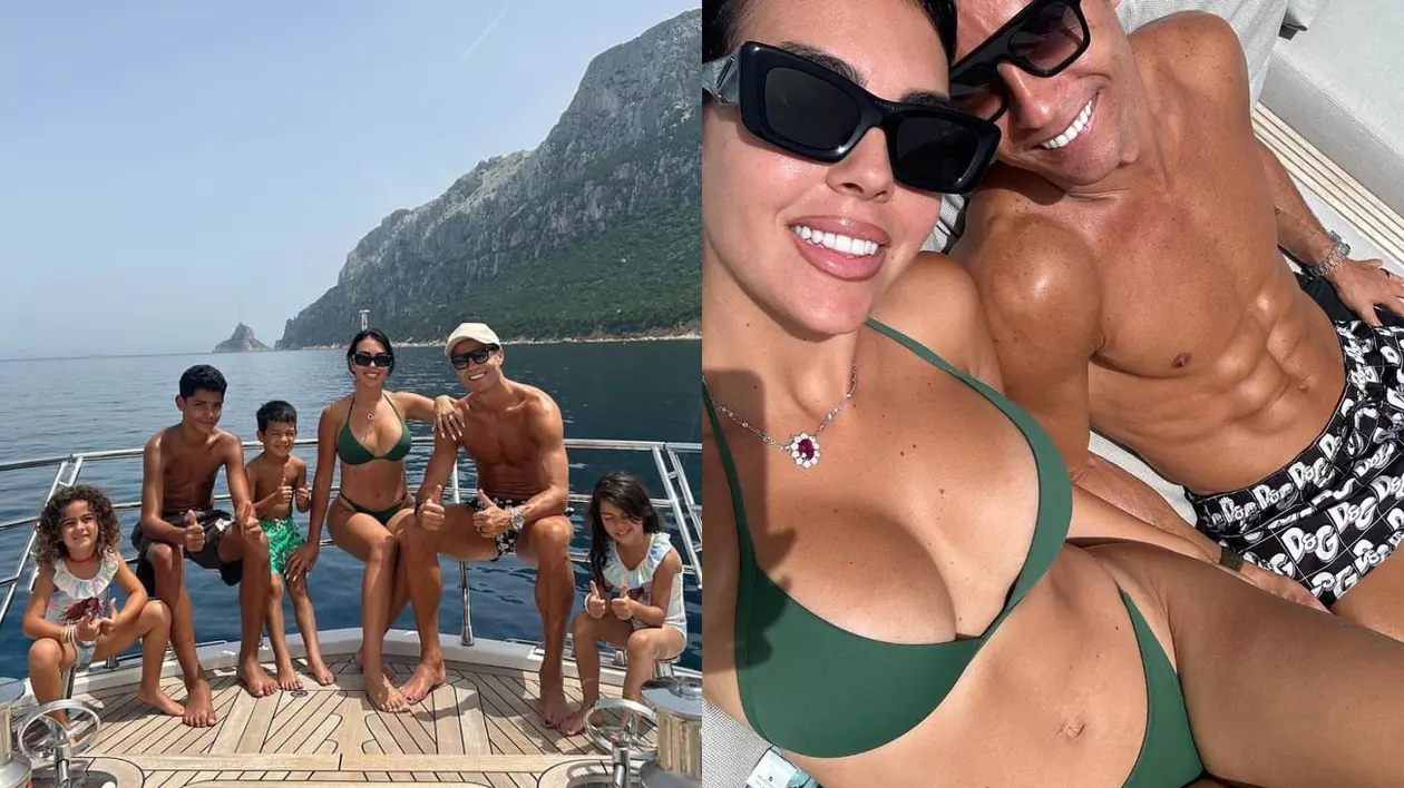 Georgina Rodriguez, apariție provocatoare în costum de baie. Iubita lui Cristiano Ronaldo se relaxează pe iaht