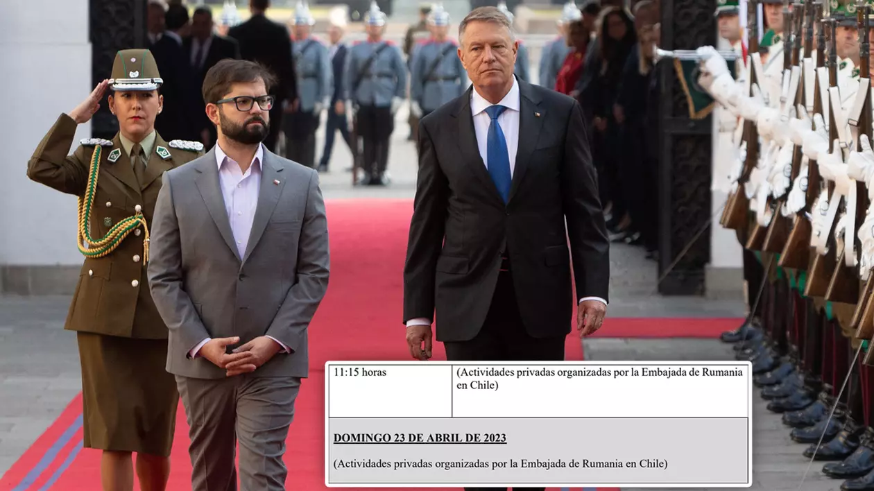 Am aflat din Chile ce refuză să spună Cotroceniul: din patru zile de vizită, președintele Iohannis a avut una și jumătate de „activităţi private” 