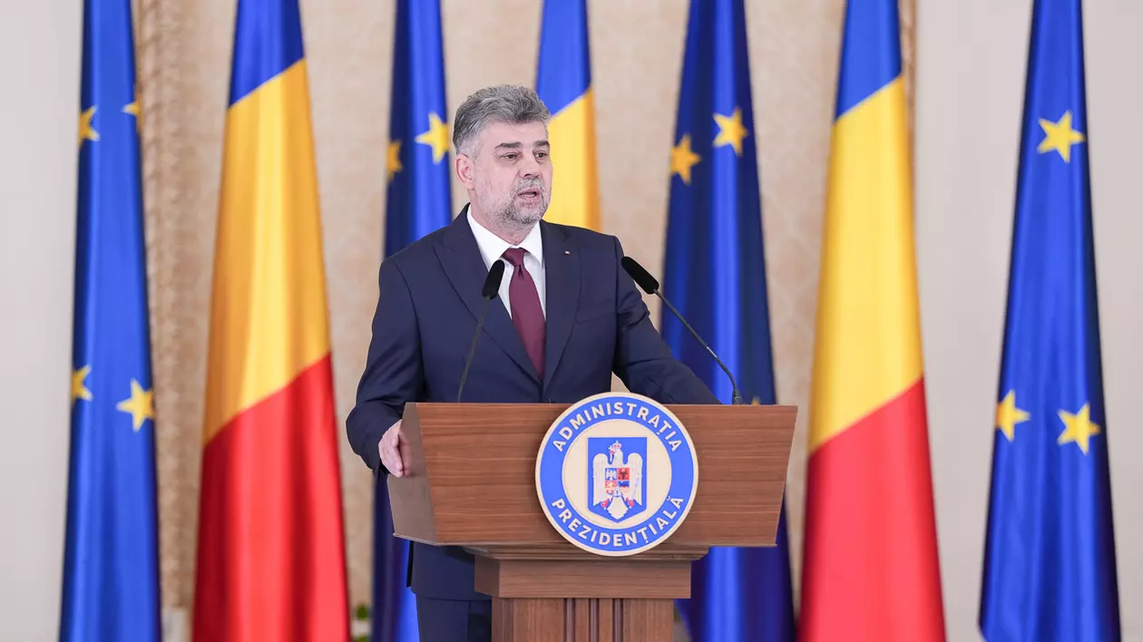 Marcel Ciolacu, primele declarații după ce a fost desemnat premier. Și-a început discursul cu o urare către Iohannis
