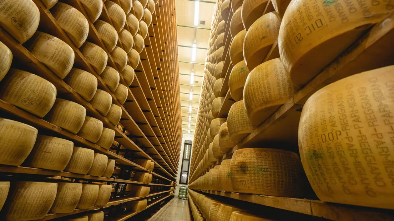 Un italian a murit strivit de roțile de brânză din depozitul său. Fiecare roată are 40 de kilograme