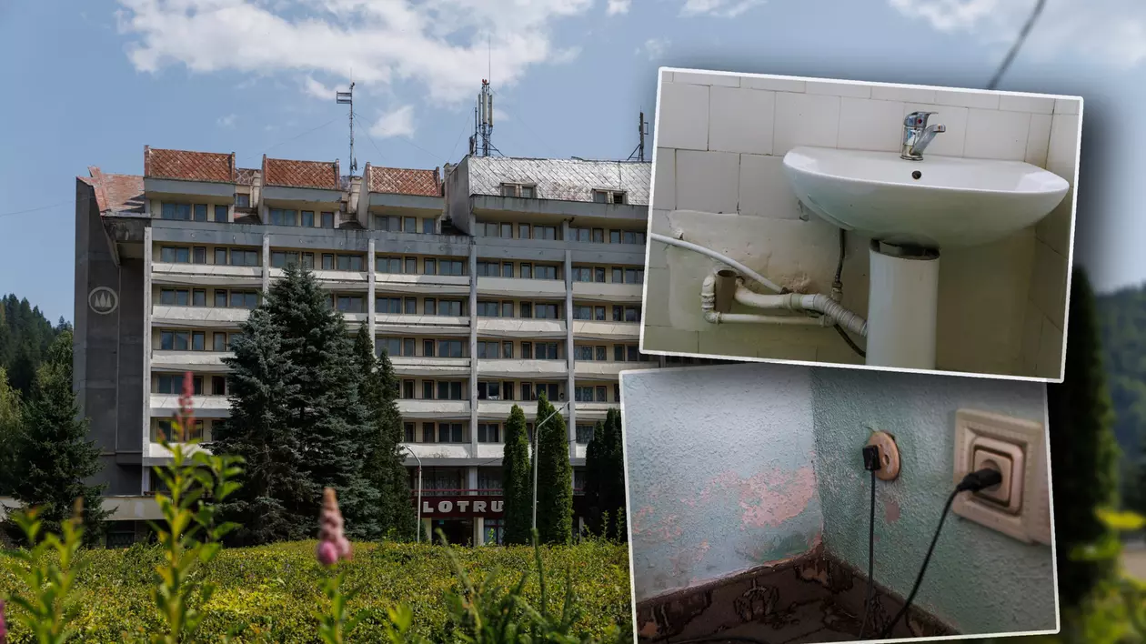 Pensionari cazați în camere cu mucegai și molii într-un hotel din Voineasa, administrat de Blocul Național Sindical: „Contractul era pe 2 stele”