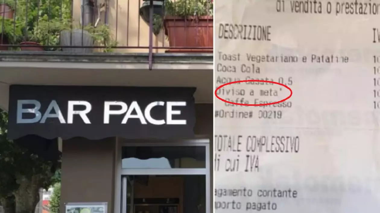 Proprietara unei cafenele din Italia i-a luat unei turiste 2 euro, ca să-i taie sendvișul în două: „Munca se plătește!”
