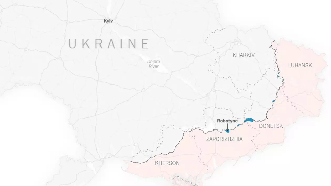 O luptă sângeroasă pentru puțini kilometri pătrați. Harta care arată impasul în care a ajuns războiul din Ucraina