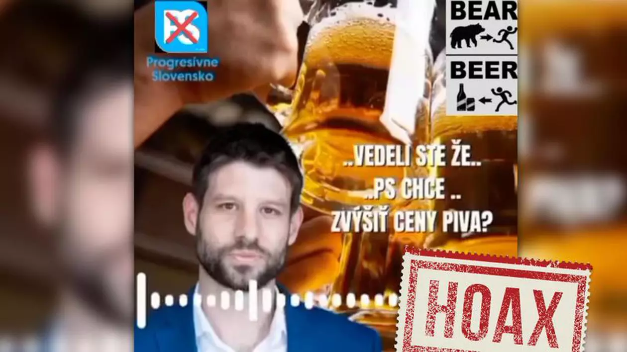 Legătura dintre prețul berii și războiul din Ucraina. Cum a fost lovită Slovacia de un val de „fake news”, înaintea alegerilor de sâmbătă