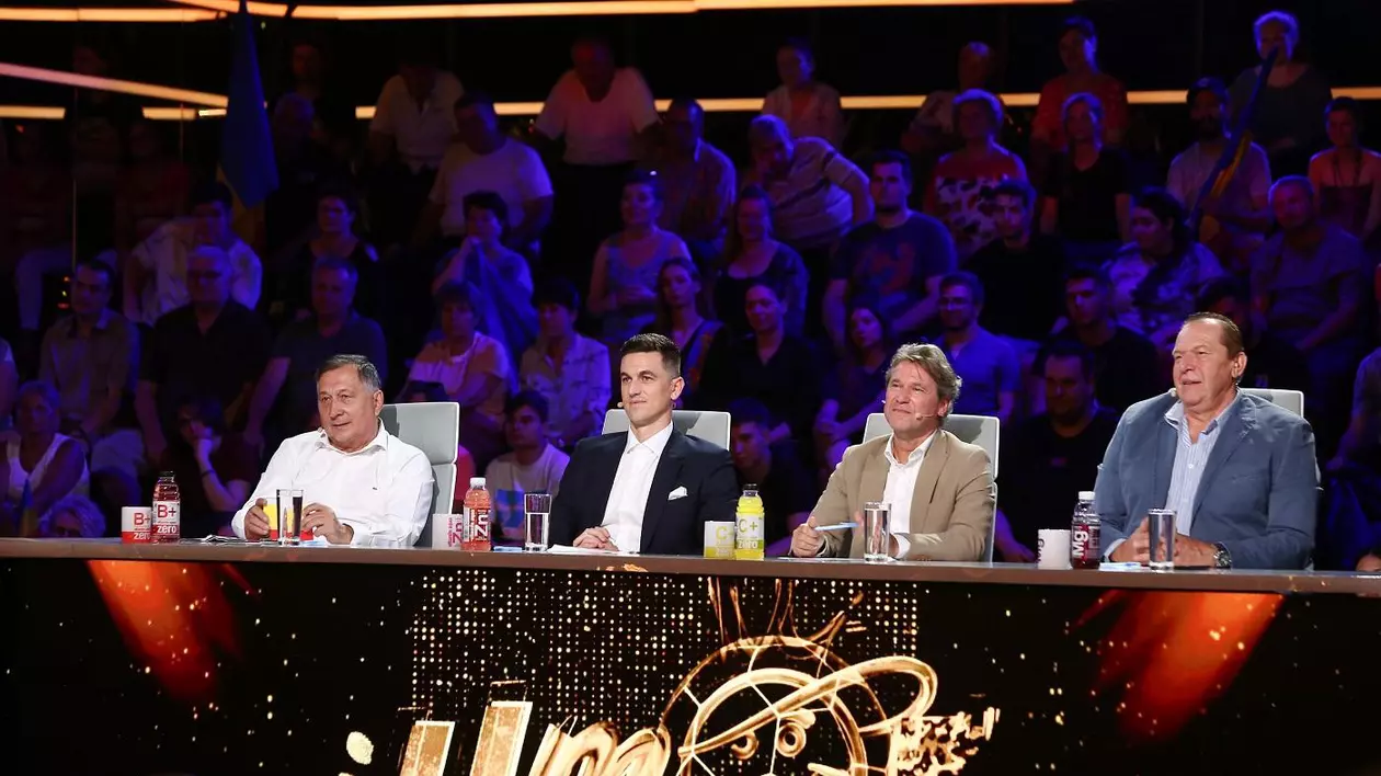 Florin Răducioiu, Helmuth Duckadam, Florin Gardoş şi Ion Crăciunescu, în juriu la iUmor sezonul 15