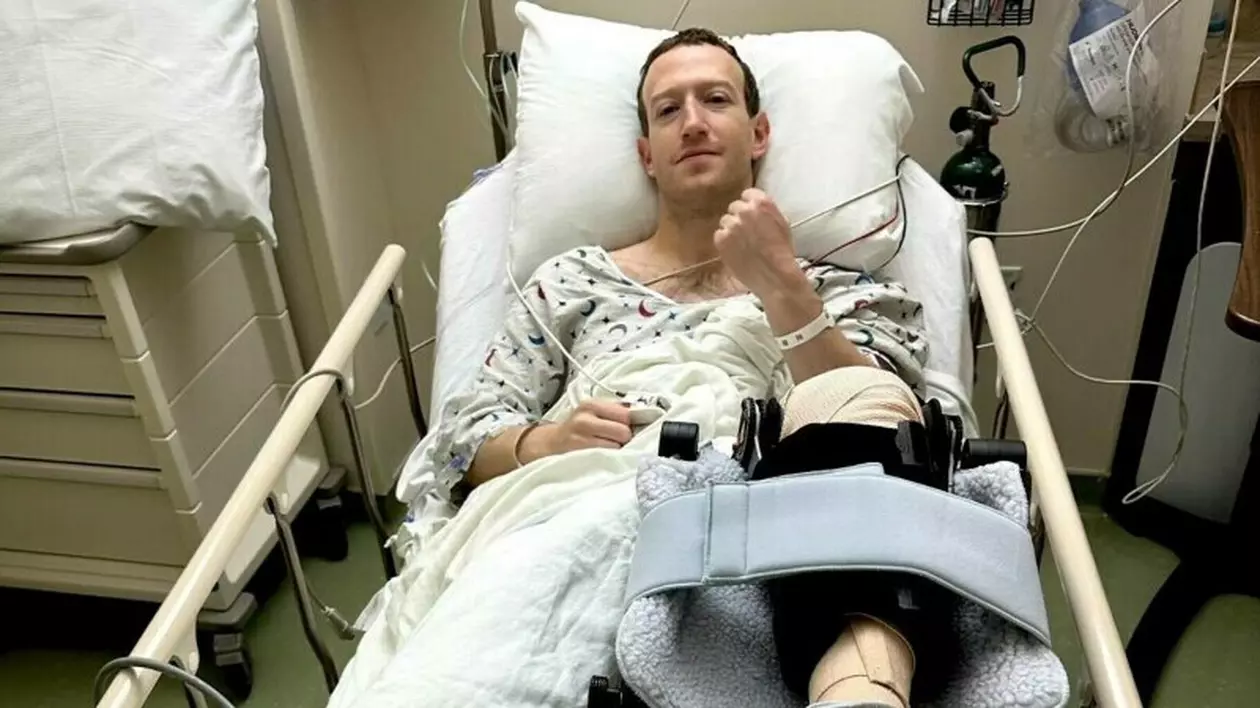Mark Zuckerberg a ajuns pe un pat de spital după un antrenament de MMA. „Mi-am rupt ligamentul încrucişat anterior”