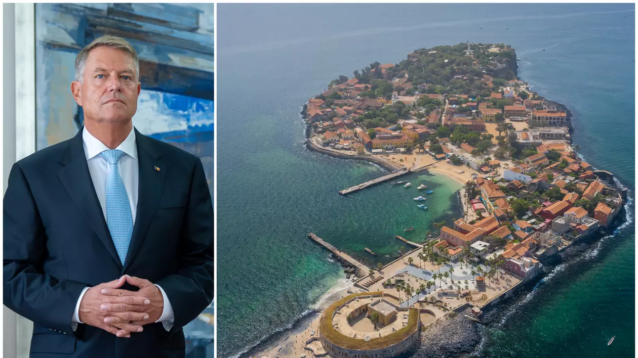 CORESPONDENȚĂ DIN SENEGAL. Klaus Iohannis a vizitat cel mai tragic loc al turneului său african, de unde Nelson Mandela a ieșit cu lacrimi în ochi: Insula Gorée